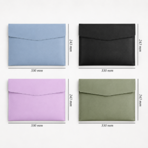 A4 Custom Logo Document Pouch – additional product view 1