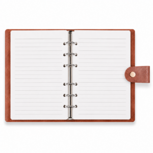 Vintage A5 Leather Refillable Notebook – additional product view 1
