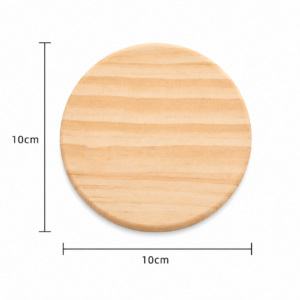 Pine Wood Custom Coaster – additional product view 2