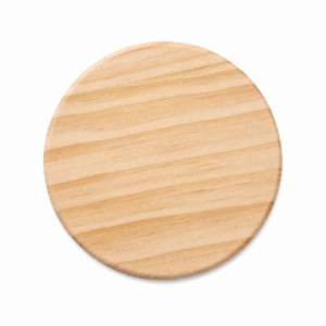 Pine Wood Custom Coaster