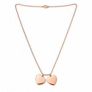 Custom Initial Heart Pendant Necklace