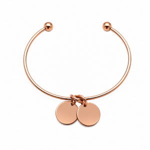 Custom Name Heart Knot Bracelet – additional product view 1